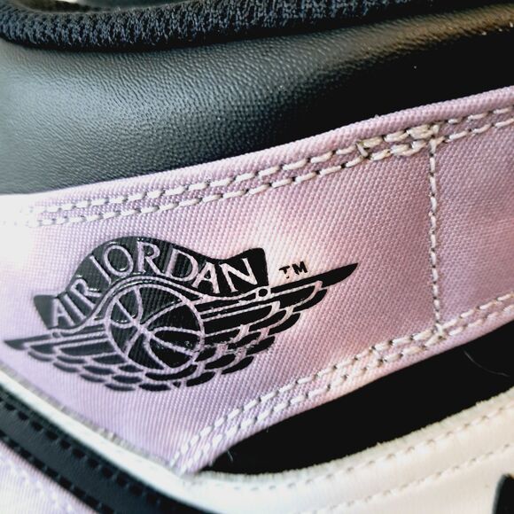 Nike Air Jordan 1 Mid SE Zen Master Black White Bleached Coral Men 9.5 Women 11 main image 9